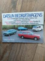 Datsun cherry, sunny, Bluebird, urvan brochure 1980, Boeken, Auto's | Folders en Tijdschriften, Gelezen, Overige merken, Datsun