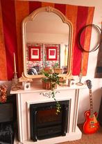 Sfeerhaard met ombouw, Ophalen, Zo goed als nieuw, Vrijstaande haard, Elektrische haard