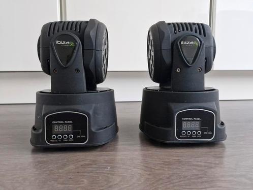 Ibiza light LMH350LED Mini lyre Wash 4-in-1 2 stuks, Muziek en Instrumenten, Licht en Laser, Zo goed als nieuw, Licht, Ophalen of Verzenden