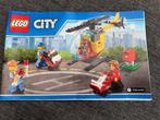 Lego City 60100 posthelikopter, Ophalen of Verzenden, Zo goed als nieuw, Complete set, Lego