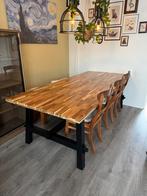 Ruime eettafel (235 x 100 cm) - SKOGSTA, Ophalen, 100 tot 150 cm, 200 cm of meer, Zo goed als nieuw