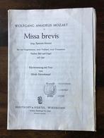 Bladmuziek kopie van Missa Brevis van Mozart, Gebruikt, Klassiek, Viool of Altviool, Ophalen of Verzenden