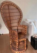 Vintage pauwenstoel xl, Antiek en Kunst, Ophalen of Verzenden