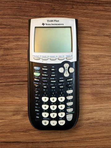 Texas Instruments TI-84 Plus Grafische Rekenmachine beschikbaar voor biedingen