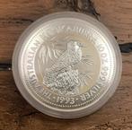 10 oz 1993 Australian Kookaburra / 999 zilver / vintage, Ophalen of Verzenden, Zilver