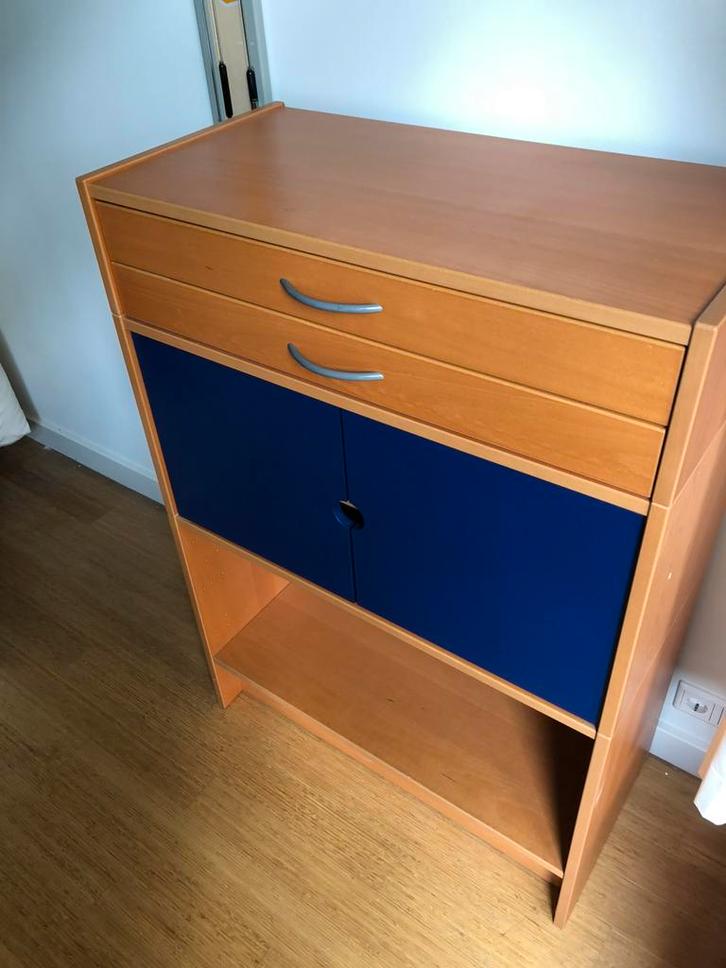 IKEA  vintage opbergkastje, Huis en Inrichting, Kasten | Ladekasten, Zo goed als nieuw, 100 tot 150 cm, 50 tot 100 cm, 25 tot 50 cm