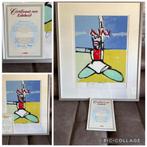 AJAX - Herman Briod zeefdruk, Ophalen of Verzenden