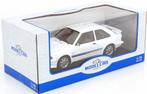 Jsn MCG 1:18 Ford Escort MK III RS Turbo 1985 wit, Hobby en Vrije tijd, Overige merken, MCG, -, Nieuw