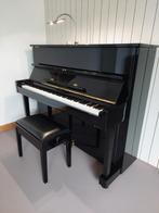 Eterna (Yamaha) Akoestische Piano, 121 cm, Muziek en Instrumenten, Piano's, Ophalen, Gebruikt, Zwart, Piano