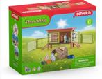 Schleich 42420 konijnenhok ! Complete set!, Ophalen of Verzenden, Zo goed als nieuw