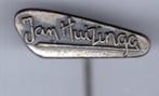 Jan Huizinga zilverkleurig speldje ( A_103 ), Verzamelen, Verzenden, Nieuw, Merk, Speldje of Pin