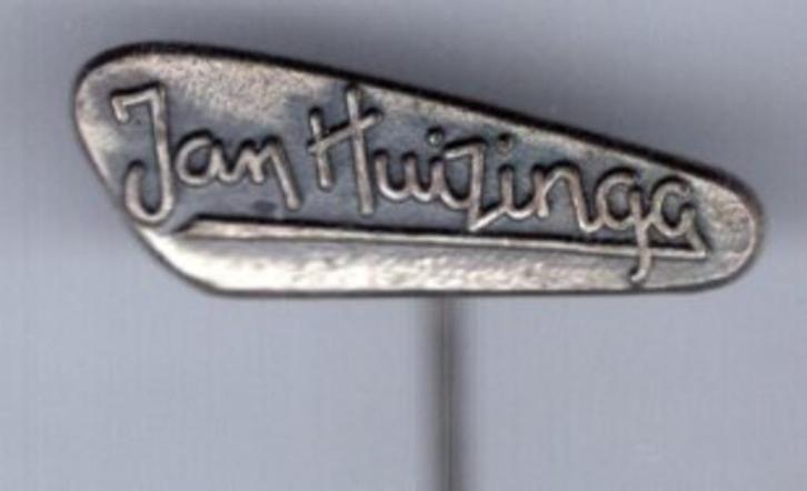 Jan Huizinga zilverkleurig speldje ( A_103 ), Verzamelen, Speldjes, Pins en Buttons, Nieuw, Speldje of Pin, Merk, Verzenden