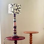 Lamp "Bordeaux", Huis en Inrichting, Lampen | Tafellampen, Ophalen of Verzenden, Nieuw, Hout, 50 tot 75 cm