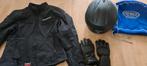 Motorhelm +handschoenen + jas, Ophalen