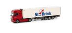 St vd Brink DAF XG+ met koeloplegger 1:50, Hobby en Vrije tijd, Modelauto's | 1:50, Stvdb, Nieuw, Ophalen of Verzenden, Bus of Vrachtwagen