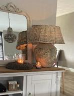 Kruiklamp Sjiek & Stoer - Landelijke Stijl, Huis en Inrichting, Lampen | Tafellampen, Ophalen of Verzenden, Gebruikt, Stof