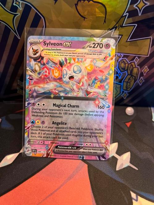 Sylveon EX 086 ssp, Hobby en Vrije tijd, Verzamelkaartspellen | Pokémon, Zo goed als nieuw, Meerdere kaarten, Ophalen of Verzenden