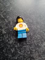 Lego minifiguur vrouwelijke Shell garagemedewerkster, Ophalen, Gebruikt, Lego