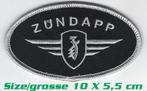 ZUNDAPP logo patch voor KS 50 80 100 125 517 CS GT GTS, Verzenden, Nieuw