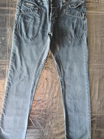 GRIJZE CLASSIC PME LEGEND AVIATOR STRAIGHT JEANS SIZE 34/36! beschikbaar voor biedingen