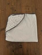 Blokker baby badcape met capuchon in wit en grijs, Ophalen of Verzenden, Gebruikt, Overige typen, Overige merken