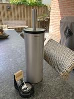 Toiletborstel met houder Platinum, Ophalen of Verzenden, Zo goed als nieuw, Grijs, Overige typen