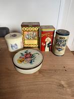 Blikken trommels  Droste-cote D or-poezen, Ophalen of Verzenden, Gebruikt, Overige