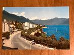 Locarno, Italië - Mooie kustweg langs het Lago Maggiore, Ophalen of Verzenden, 1960 tot 1980, Gelopen, Overig Europa