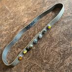 NOOSA AMSTERDAM LEDEREN RIEM 80 cm., Kleding | Dames, Riemen en Ceinturen, Minder dan 3 cm, Bruin, Echt leder, Tailleriem