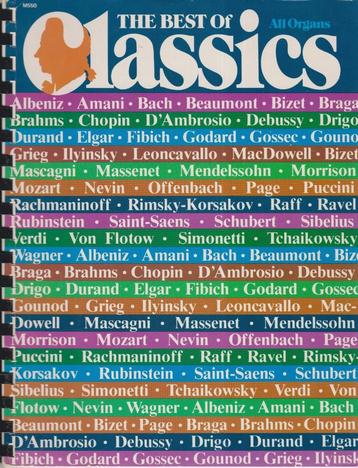 THE BEST OF      -   C L A S S I C S   -   ALL Organs    beschikbaar voor biedingen