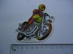 sticker oud SUZUKI GS 750 motorfiets oldtimer retro strip, Verzamelen, Verzenden, Zo goed als nieuw, Bedrijf of Vereniging