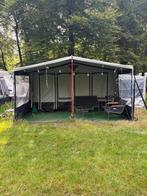 Hobby caravan met Obelink voortent en luifel, Rondzit, Hobby, Uitbouw voortent, Particulier