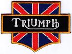 Triumph stoffen opstrijk patch embleem #1, Ophalen of Verzenden, Nieuw