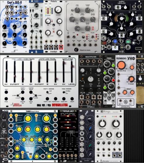 Div Eurorack * Make Noise, Xaoc, TiNRS & meer, Muziek en Instrumenten, Soundmodules, Zo goed als nieuw, Overige merken, Ophalen of Verzenden