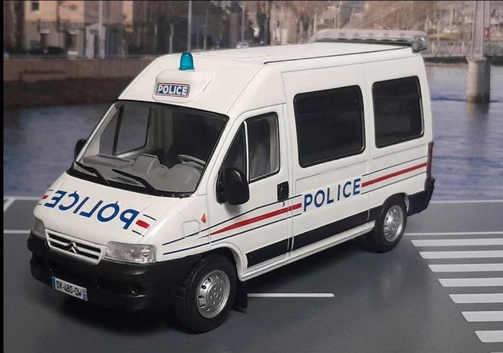 Citroen Jumper I police  2002 1/43 Utilitaires Citroen # 2?, Hobby en Vrije tijd, Modelauto's | 1:43, Nieuw, Auto, Overige merken
