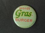 button wordt GRAS burger, Ophalen, Gebruikt, Merk, Button