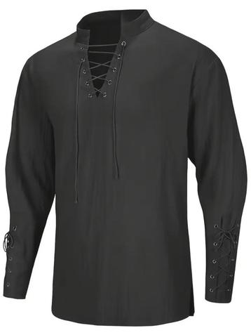 Piratenhemd Steampunk maat: S-M-L-XL-XXL Gratis verzending beschikbaar voor biedingen