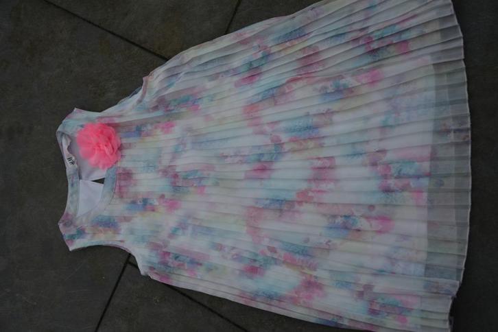 Zomerjurk in pasteltinten H & M maat 122, Kinderen en Baby's, Kinderkleding | Maat 122, Gebruikt, Meisje, Jurk of Rok, Ophalen of Verzenden
