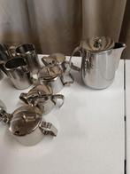 Veel professionele RVS suiker/koffie/melk kannetjes, Ophalen, Zo goed als nieuw