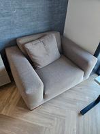 Montel Loveseat Taupe - Zo goed als nieuw!, Huis en Inrichting, Fauteuils, Ophalen, 75 tot 100 cm, Zo goed als nieuw, 100 tot 125 cm