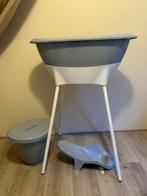 Babybadje Luma blauw inclusief inzet en toebehoren, Ophalen of Verzenden, Zo goed als nieuw, Badje, Overige merken
