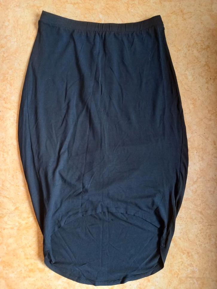 Rok cora kemperman zwart M, Kleding | Dames, Rokken, Zo goed als nieuw, Maat 38/40 (M), Zwart, Onder de knie, Ophalen of Verzenden