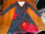 Blauw/roze/groen Lien & Giel overslagjurkje, mt 40/42, Kleding | Dames, Overige kleuren, Ophalen of Verzenden, Zo goed als nieuw