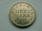 Duitsland.  3 Mark - 1924 A, Verzenden, Duitsland, Losse munt, Zilver