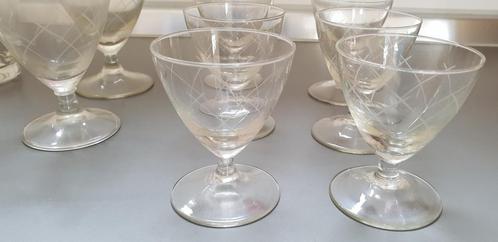 14 Vintage, retro glazen, Antiek en Kunst, Antiek | Glas en Kristal, Ophalen of Verzenden