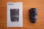 Canon EF 16-35mm f/4L IS USM, Ophalen of Verzenden, Zo goed als nieuw, Groothoeklens, Zoom