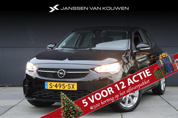 Opel Corsa 1.2 5deurs 100pk / CarPlay / Parkeersensoren / 16, Auto's, Opel, Bedrijf, Te koop, Corsa, ABS, Airbags, Airconditioning