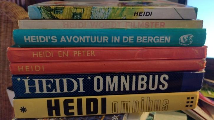 Heidi boeken, Boeken, Kinderboeken | Jeugd | onder 10 jaar, Gelezen, Fictie algemeen, Ophalen of Verzenden
