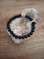 Natuurkralen armband met Onyx mat en glans, Overige materialen, Met edelsteen, Zwart, Nieuw