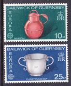 Guernsey 1976 pf mi 133 - 134 europa cept, Verzenden, Postfris